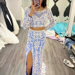 New Sherri hill two piece prom dress